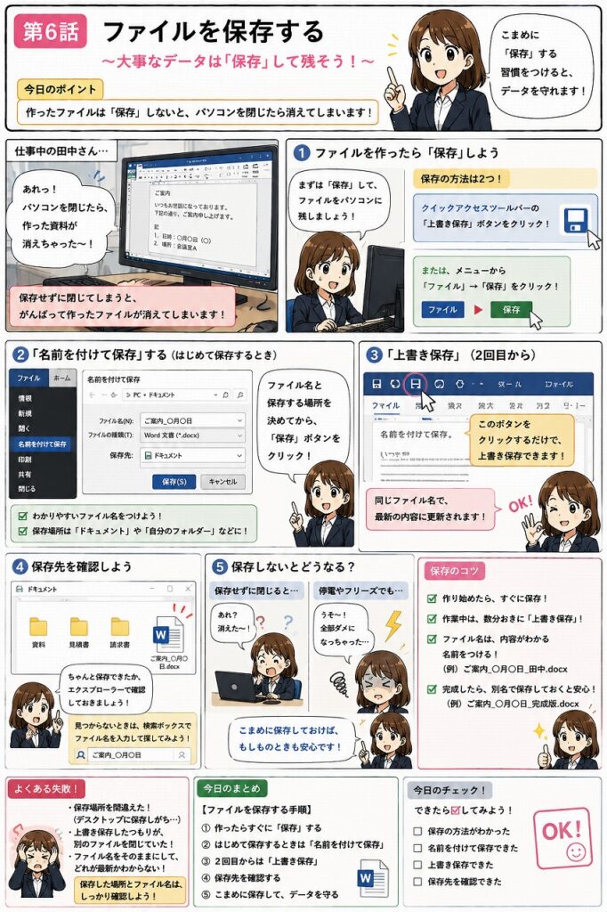ファイルを保存する
