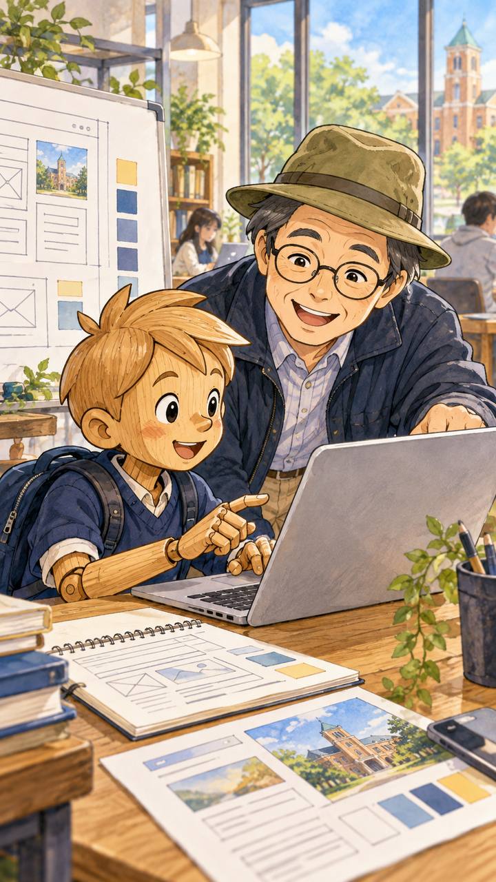 画像の代替テキストを入力する接写