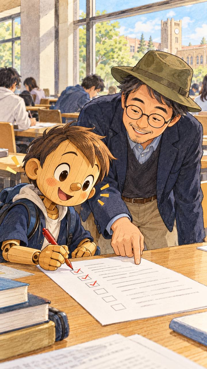 見直しのチェックを入れる